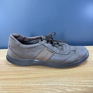 Mephisto‎ Runoff Air Jet Men's US 10 Brown Leather Walking Comfort Shoes
